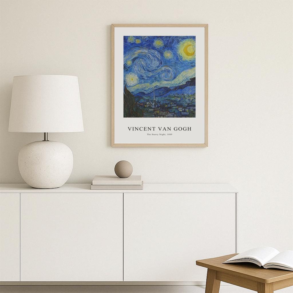 The Starry Night Poster