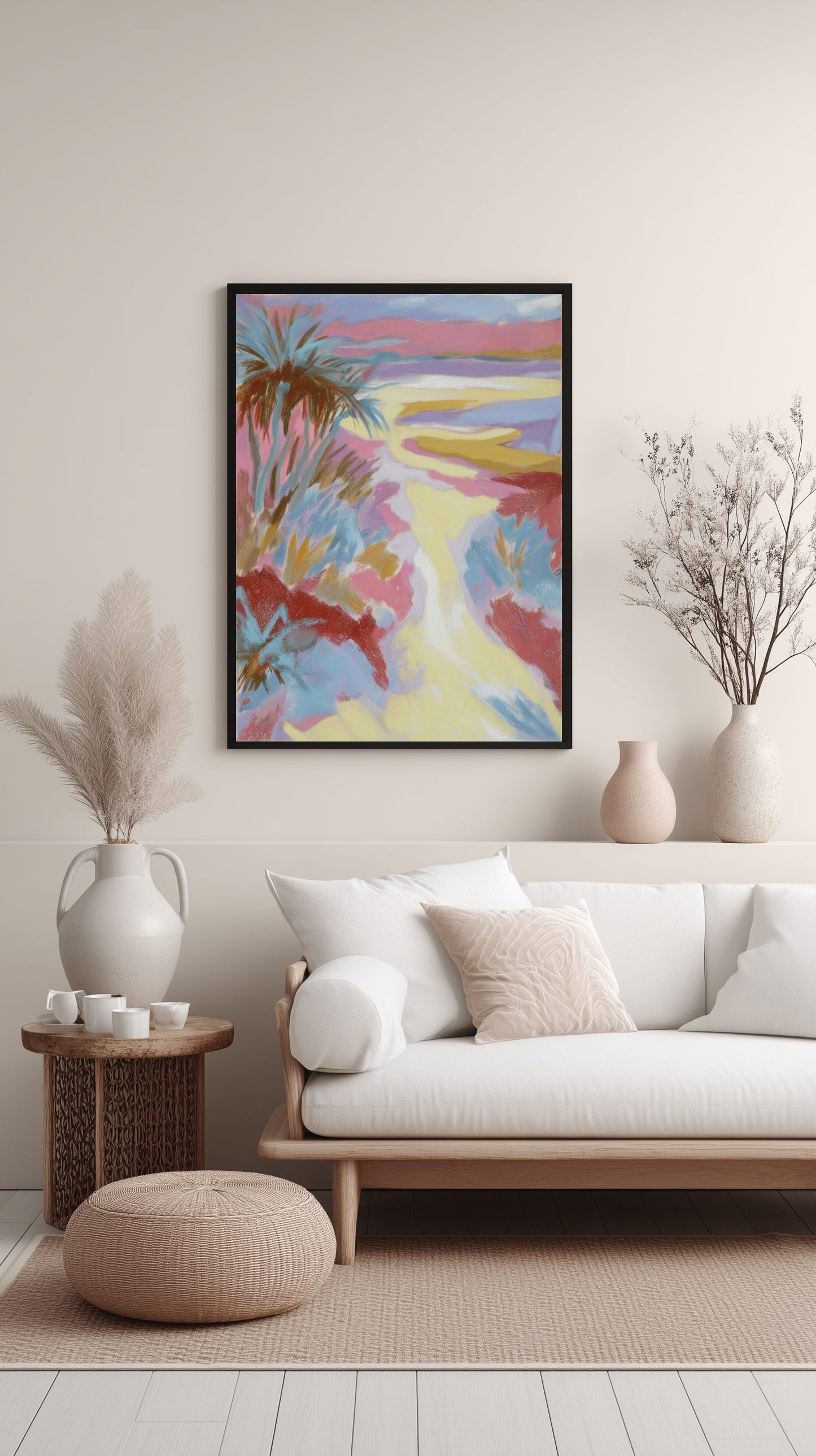 Island Escape Pathway Poster