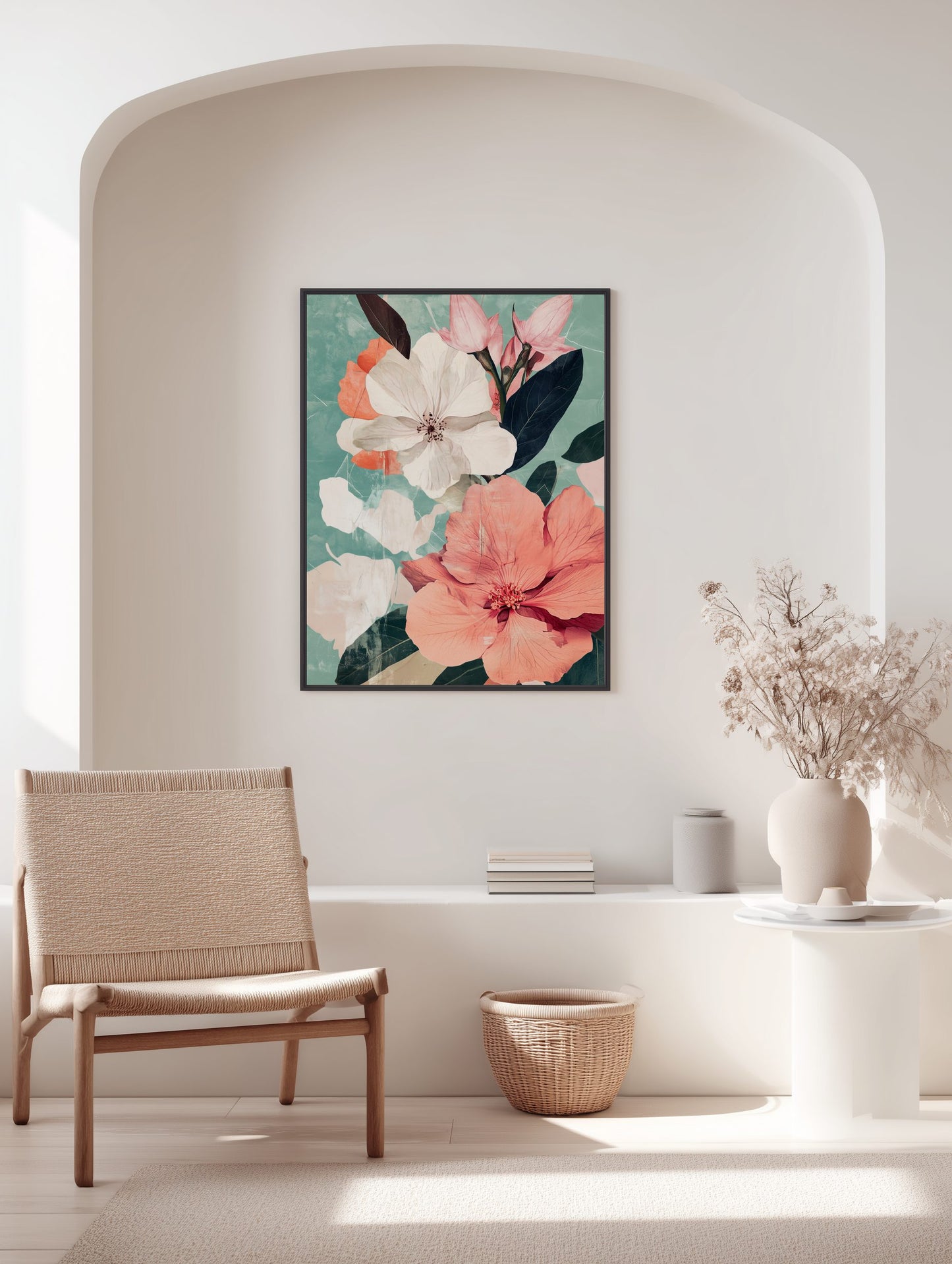 Vintage Bloomscape Poster