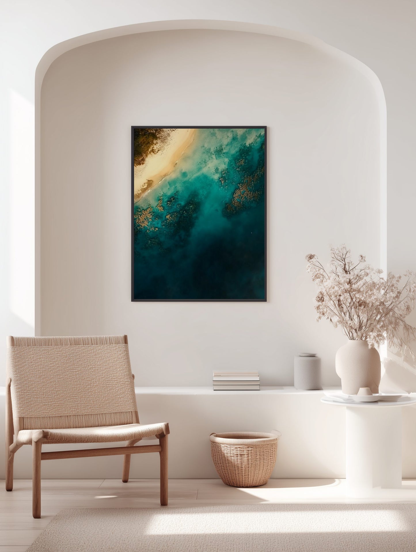 Coral Reef Glow Poster