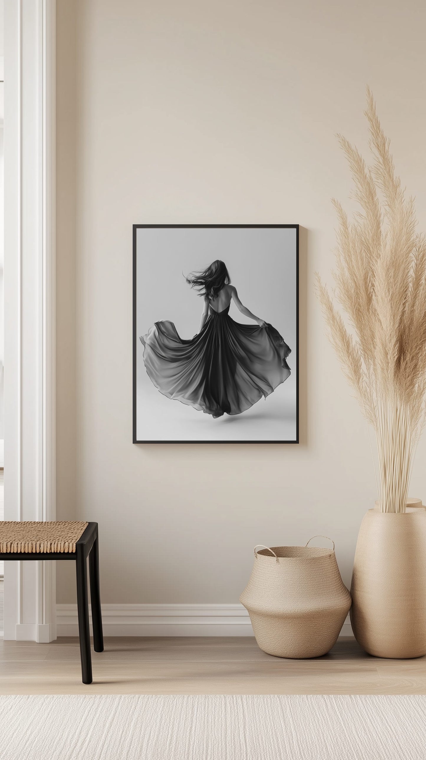 Spinning Elegance Poster