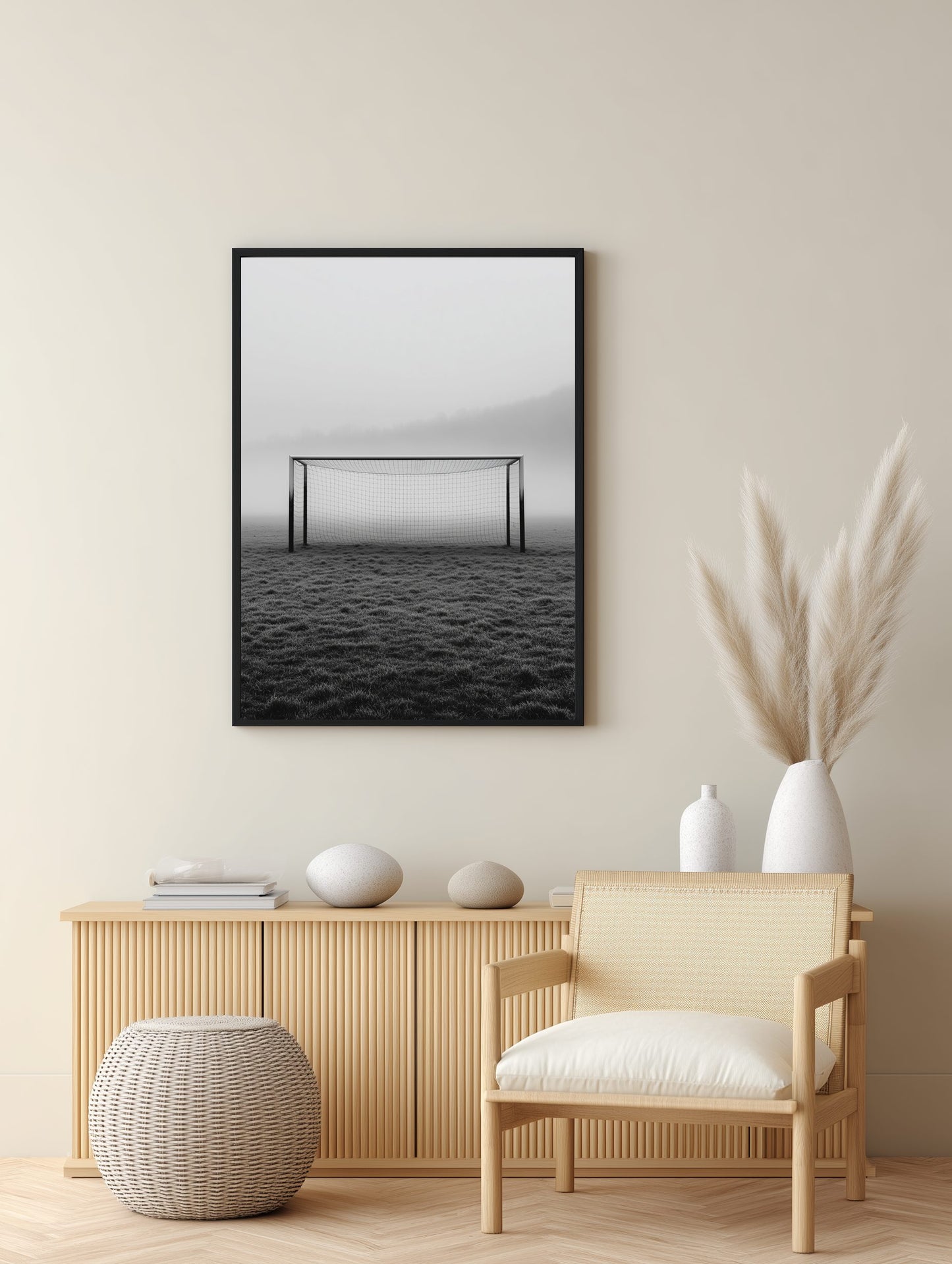 Goal in the Fog Poster