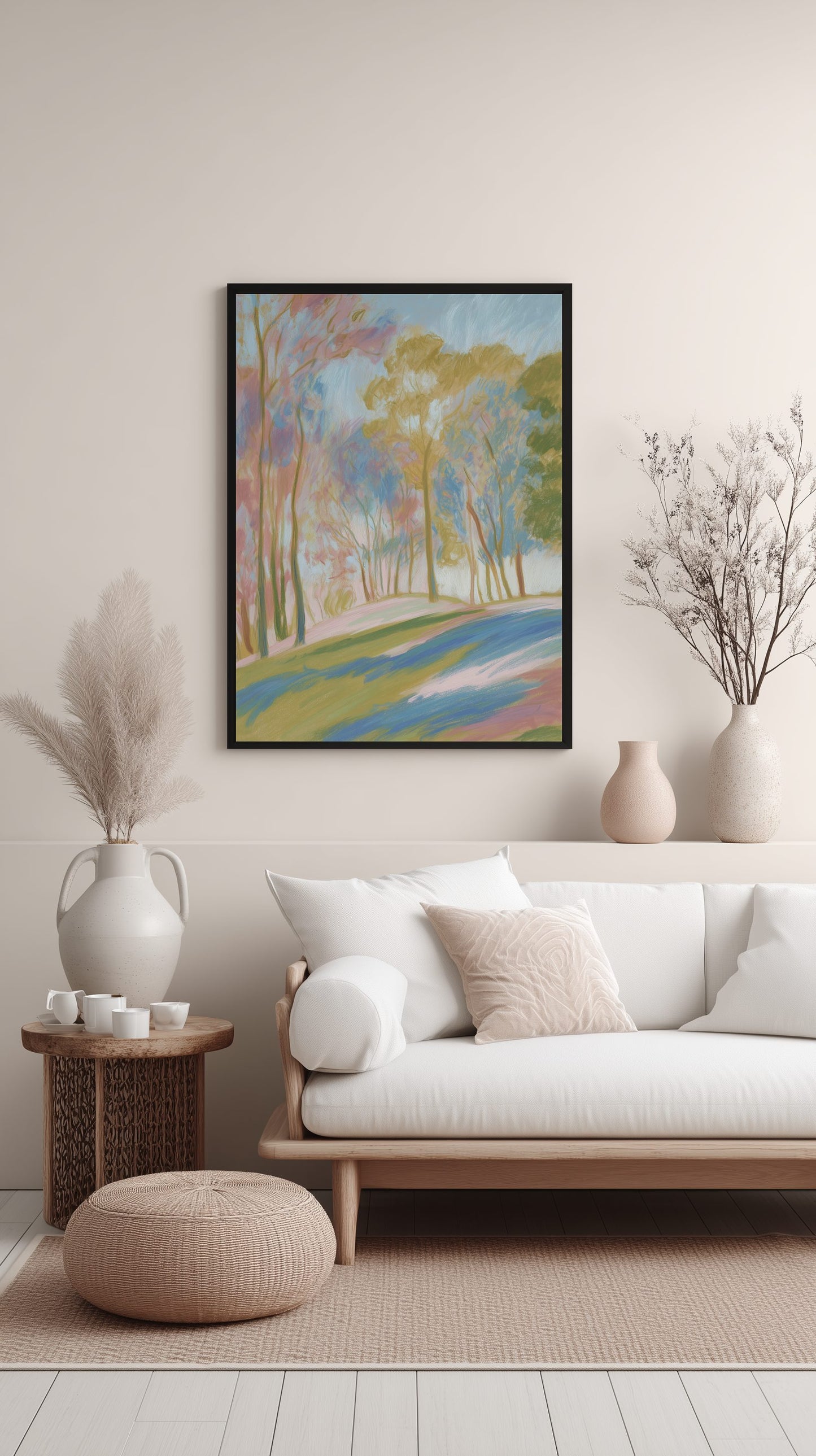 Golden Tree Line Poster