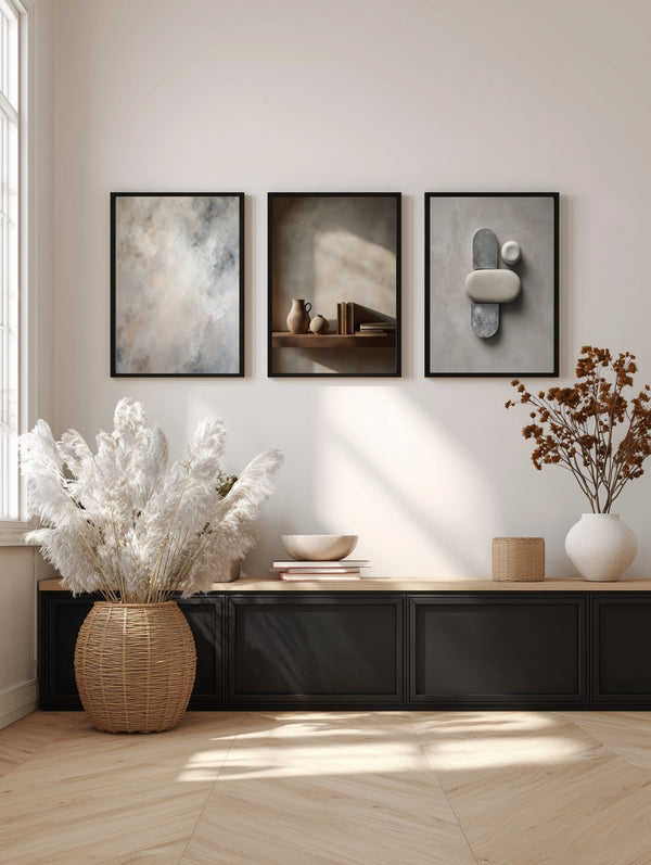 Minimalistisk väggkonst