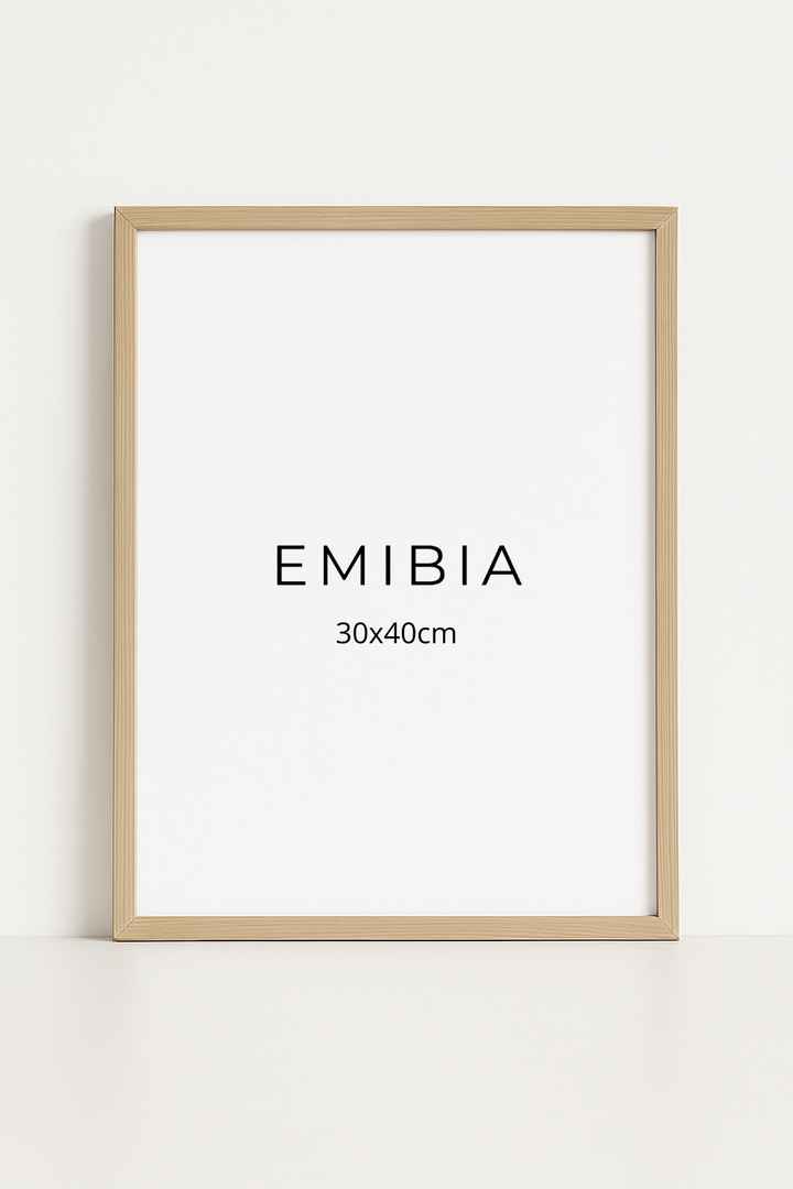 Ram i ekträ 30x40cm