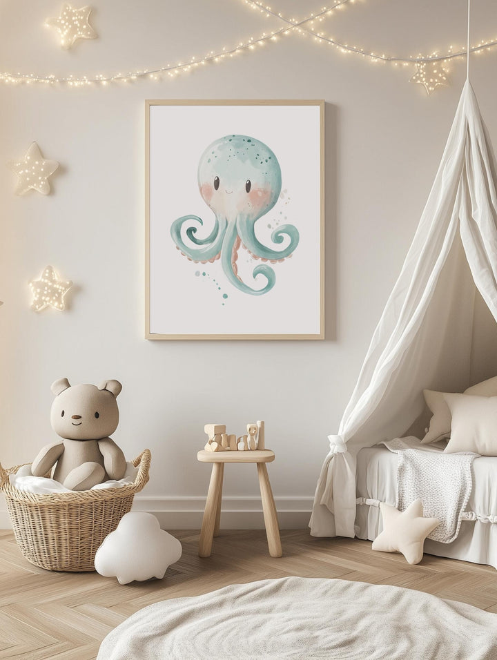 Ocean Octopus Poster