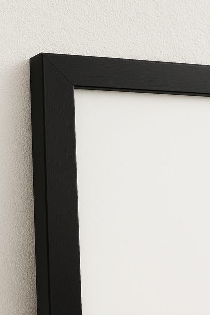 Svart träram 50x70cm
