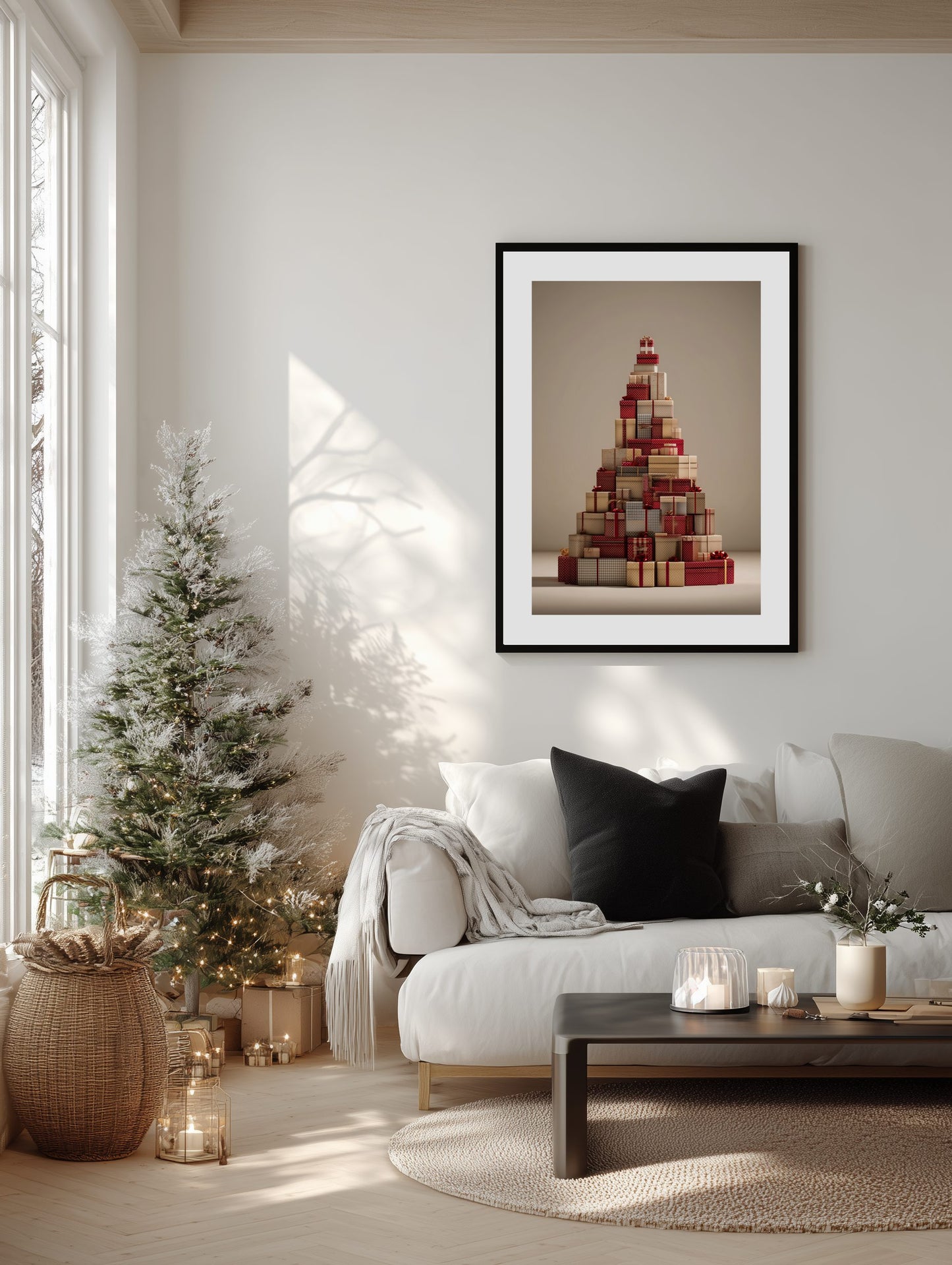 Christmas Gift Tree Poster
