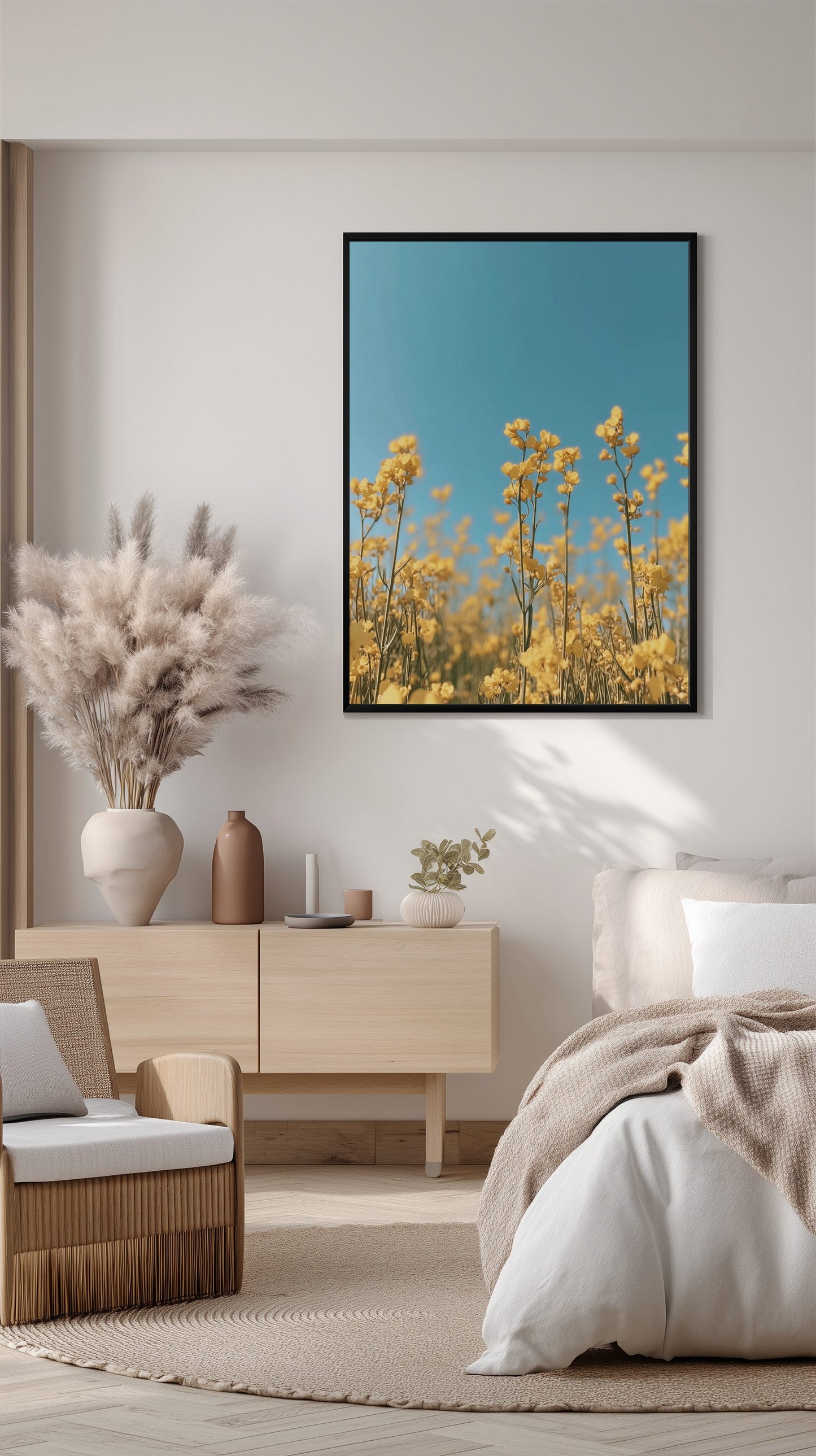 Yellow Rapeseed Bloom Poster