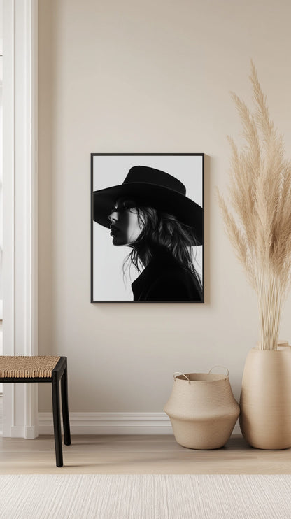 Shaded Elegance Poster