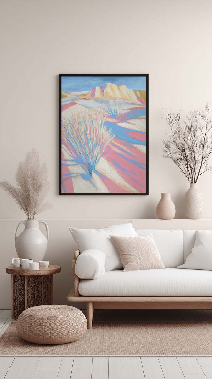 Sunlit Desert Dream Poster