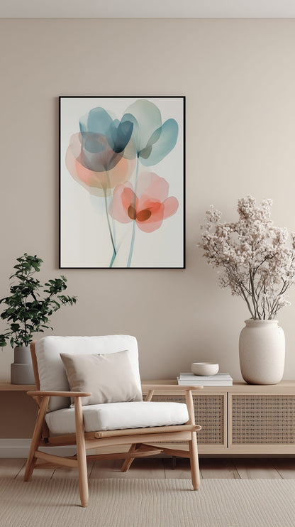 Flourishing Layers Poster