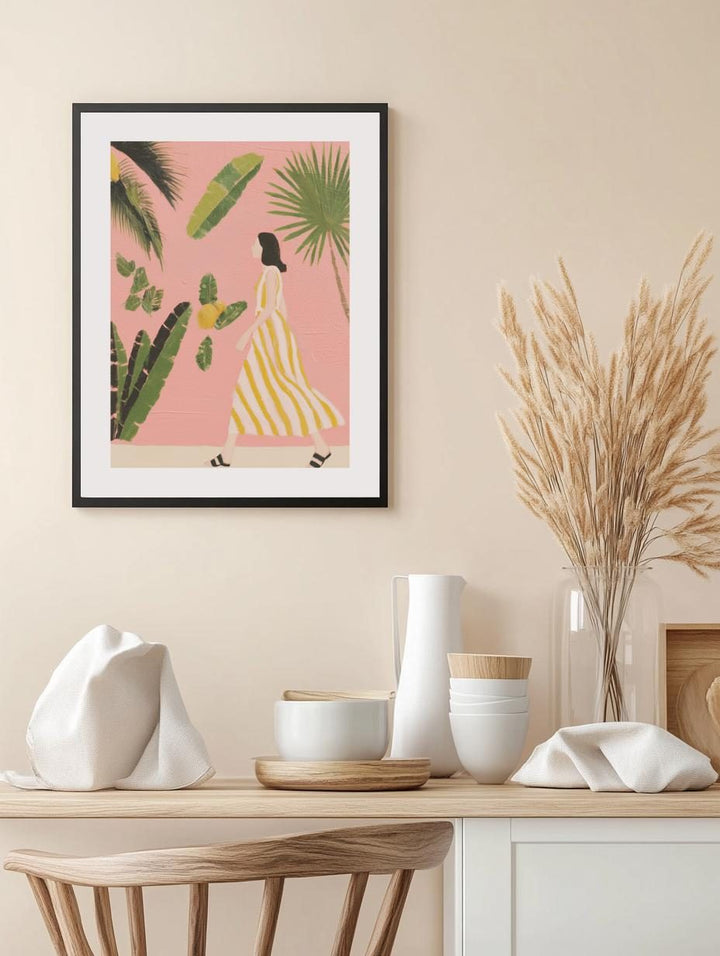 Tropical Walk Poster