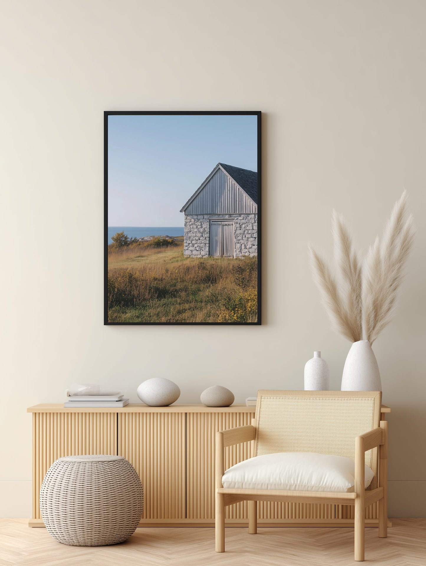Gotland Stone Barn Poster