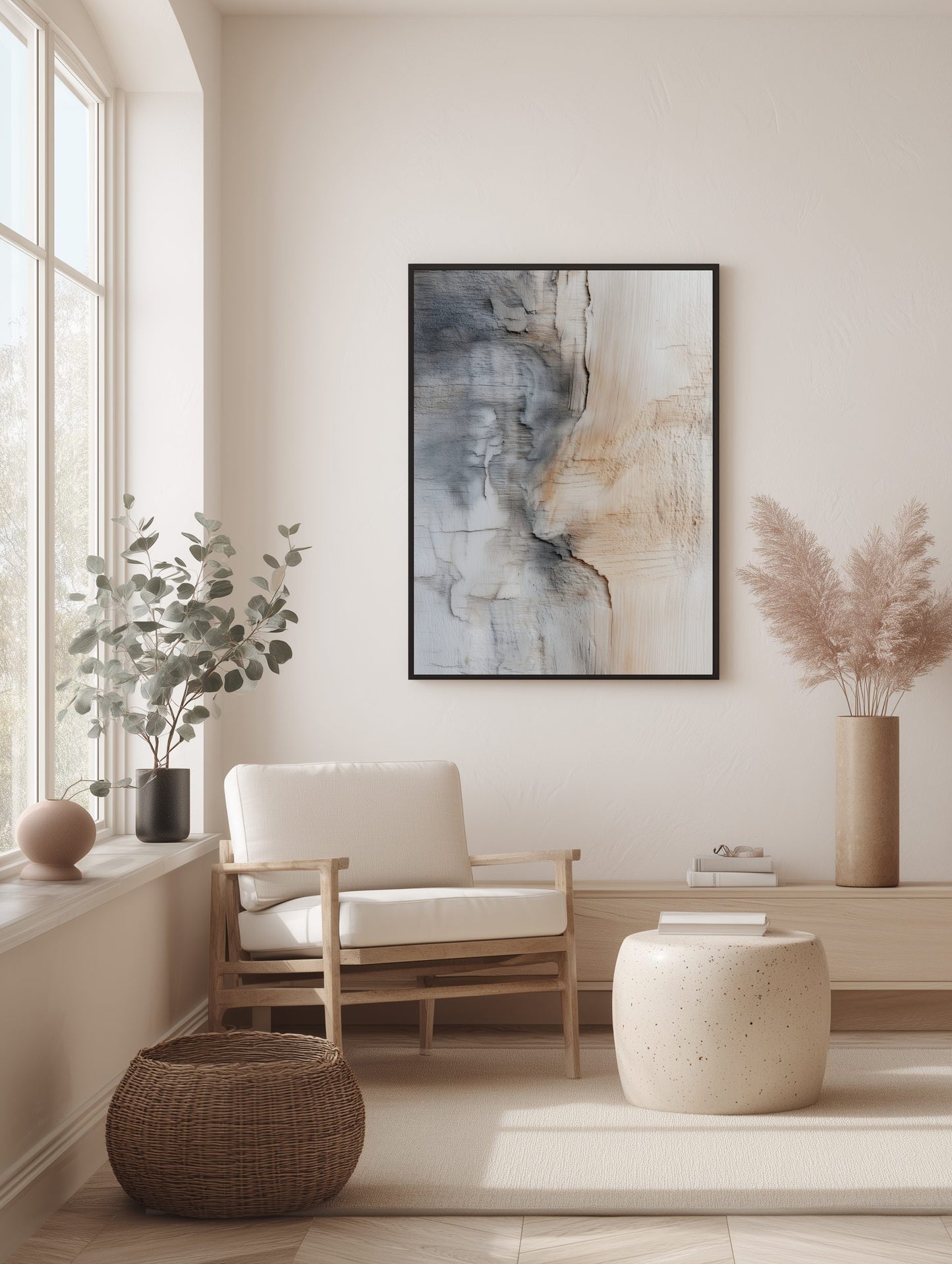 Abstract Wood Pattern Poster