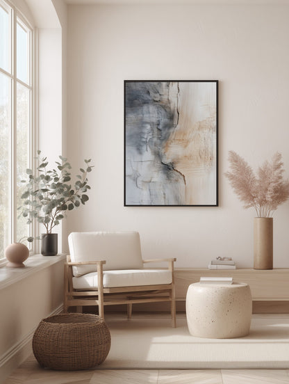 Abstract Wood Pattern Poster