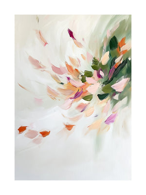 Weightless Blossoms Poster
