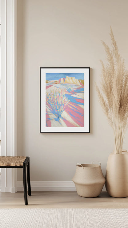 Sunlit Desert Dream Poster