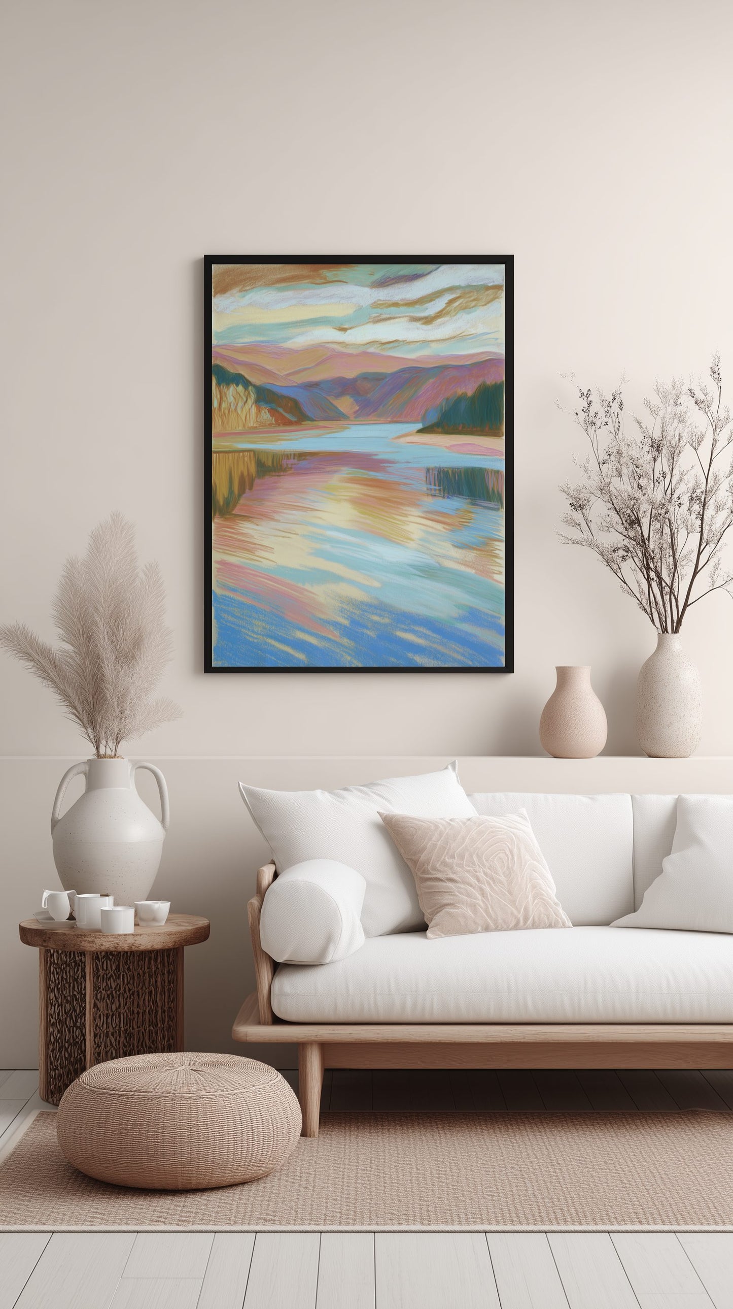 River Valley Serenity Poster