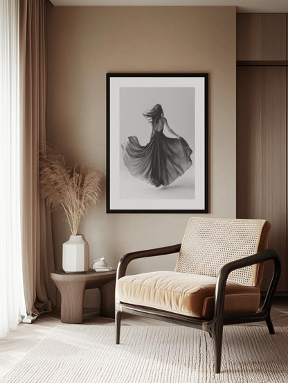 Spinning Elegance Poster