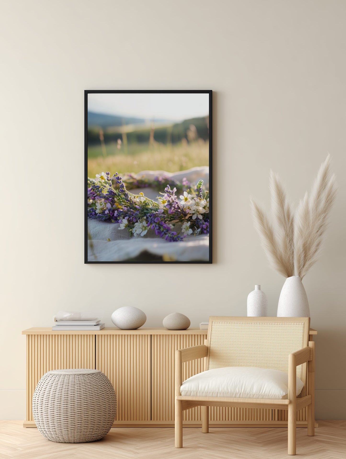 Midsummer Flower Crown Poster