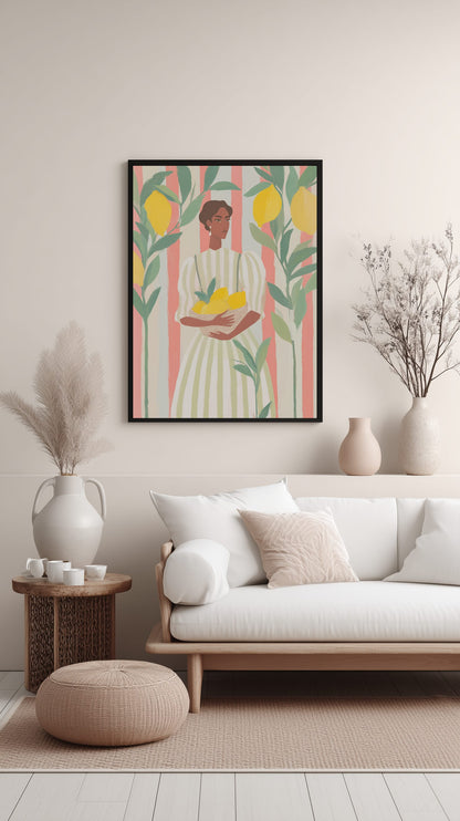 Lemon Harvest Poster