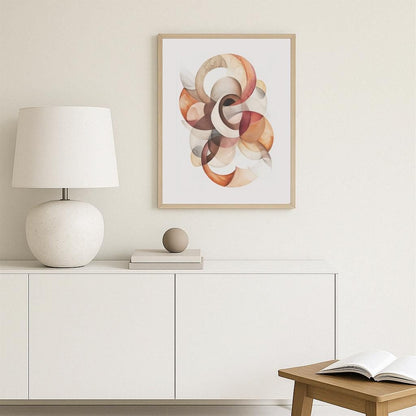 Ethereal Swirls Poster