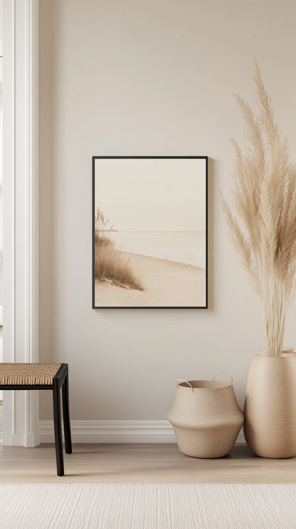 Scandinavian Dune Tranquility Poster