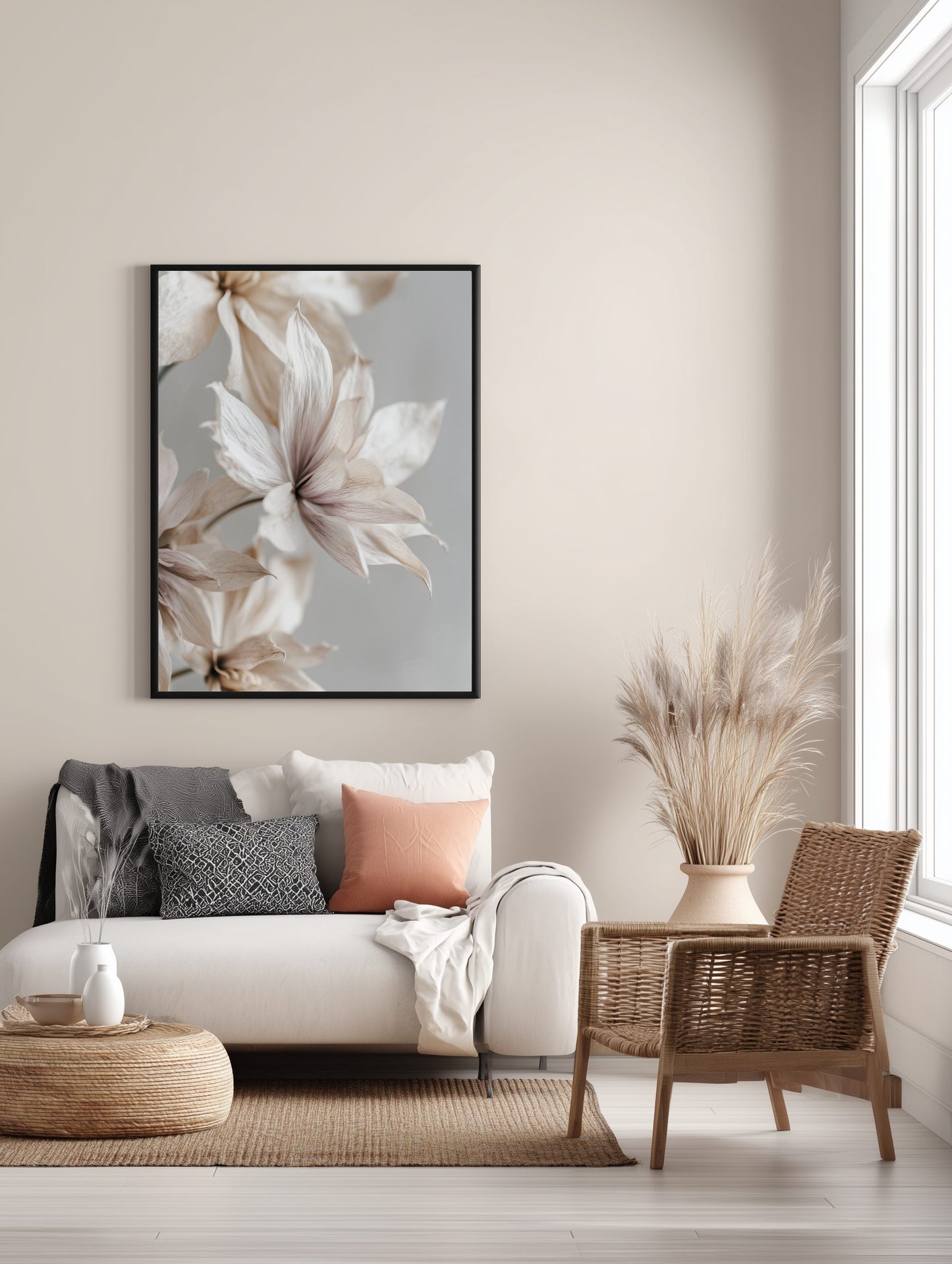 Soft Botanical Close-Up Poster