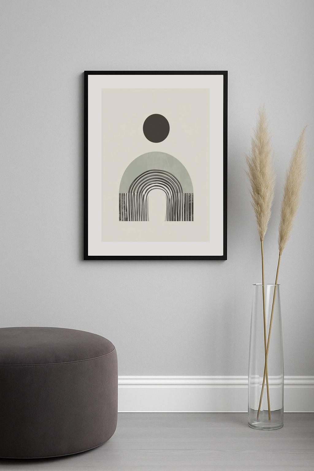 Solid Minimalist Poster