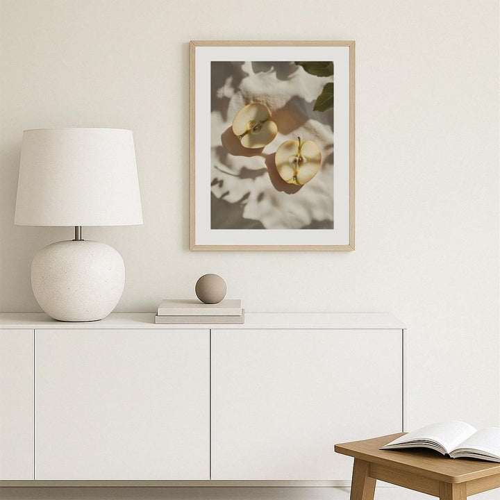 Halved Apples Poster