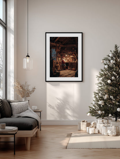 Santa's Workshop Poster