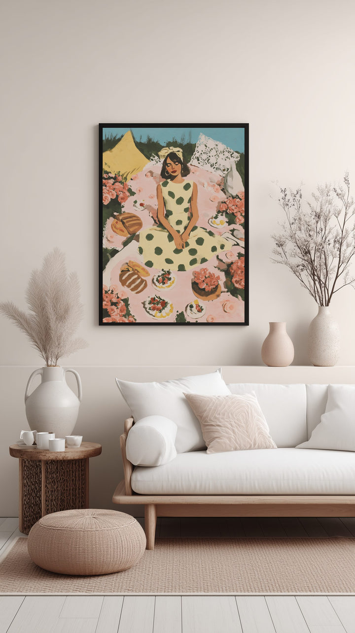 Garden Picnic Poster