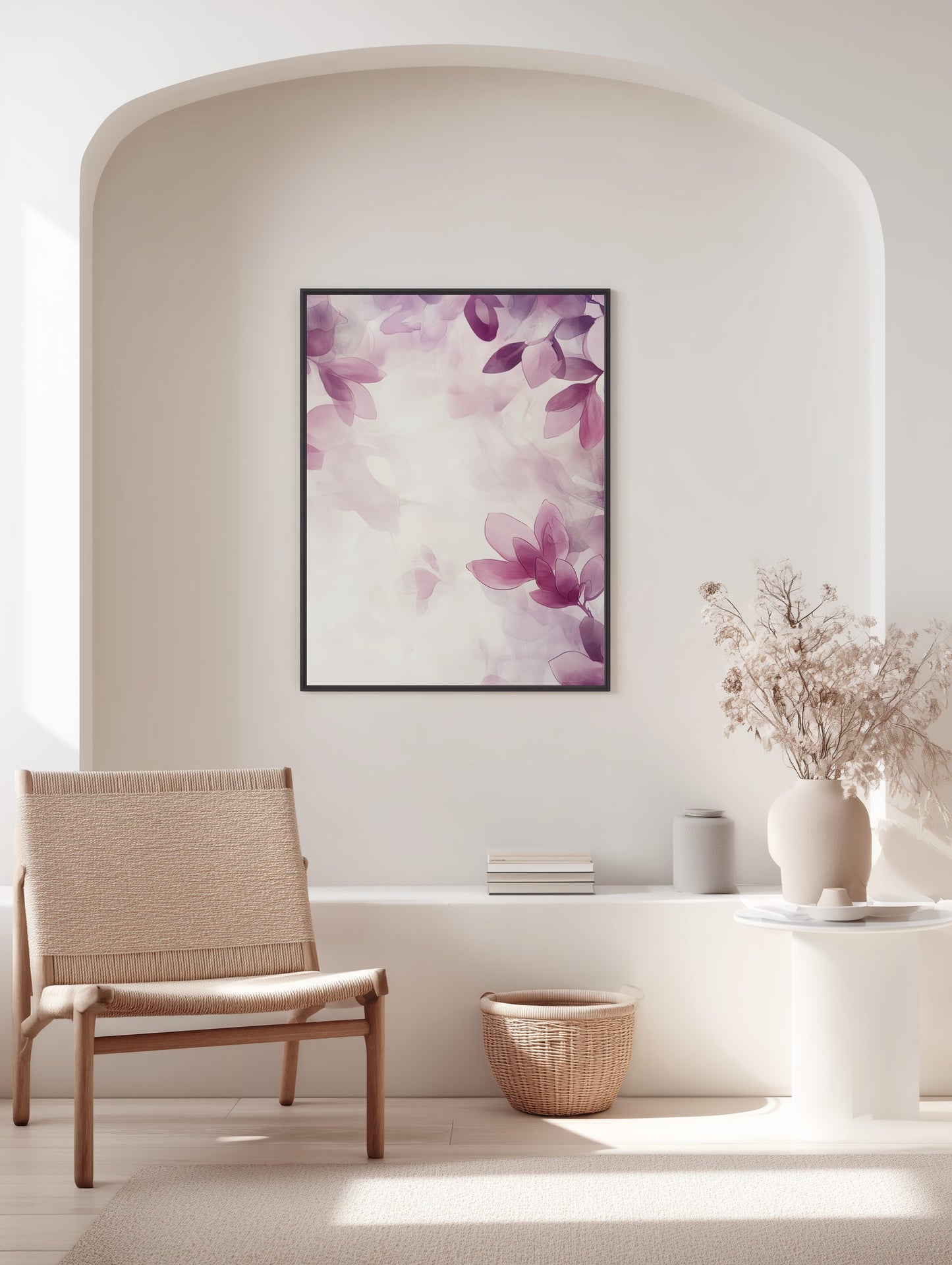 Ethereal Petals Poster