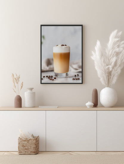 Frothy Latte Poster