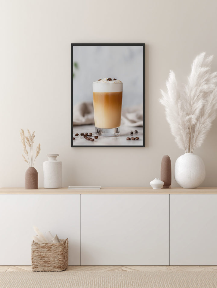 Frothy Latte Poster