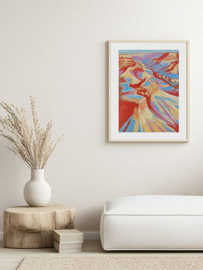 Grand Canyon Glow Poster