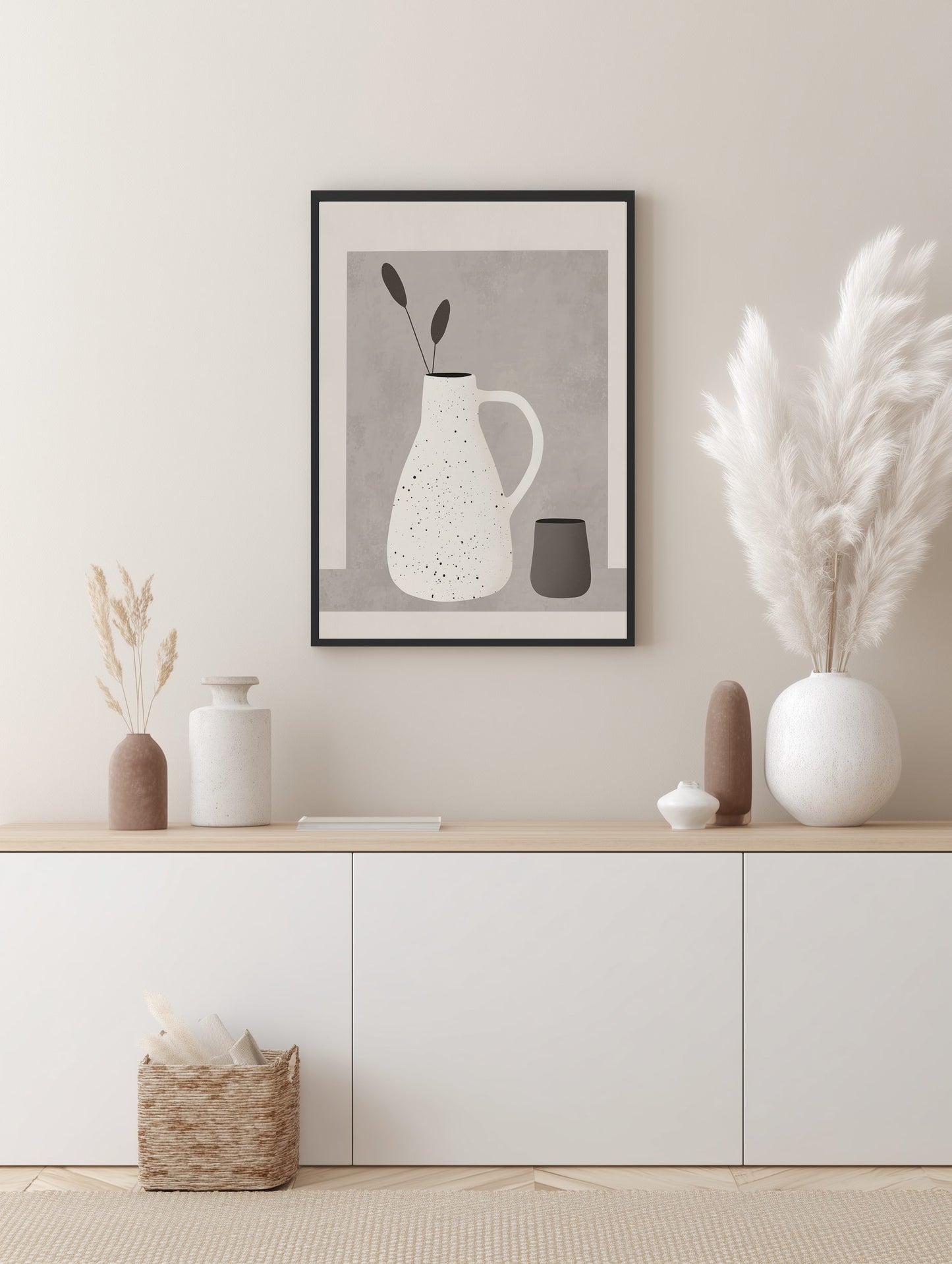 Speckled Pitcher Poster