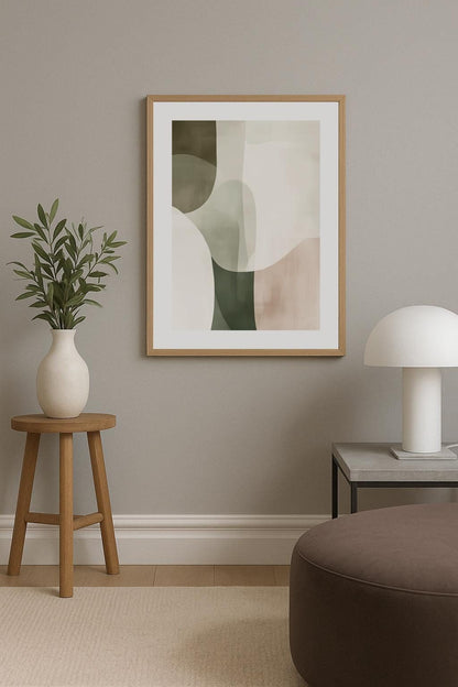 Organic Shapes Poster