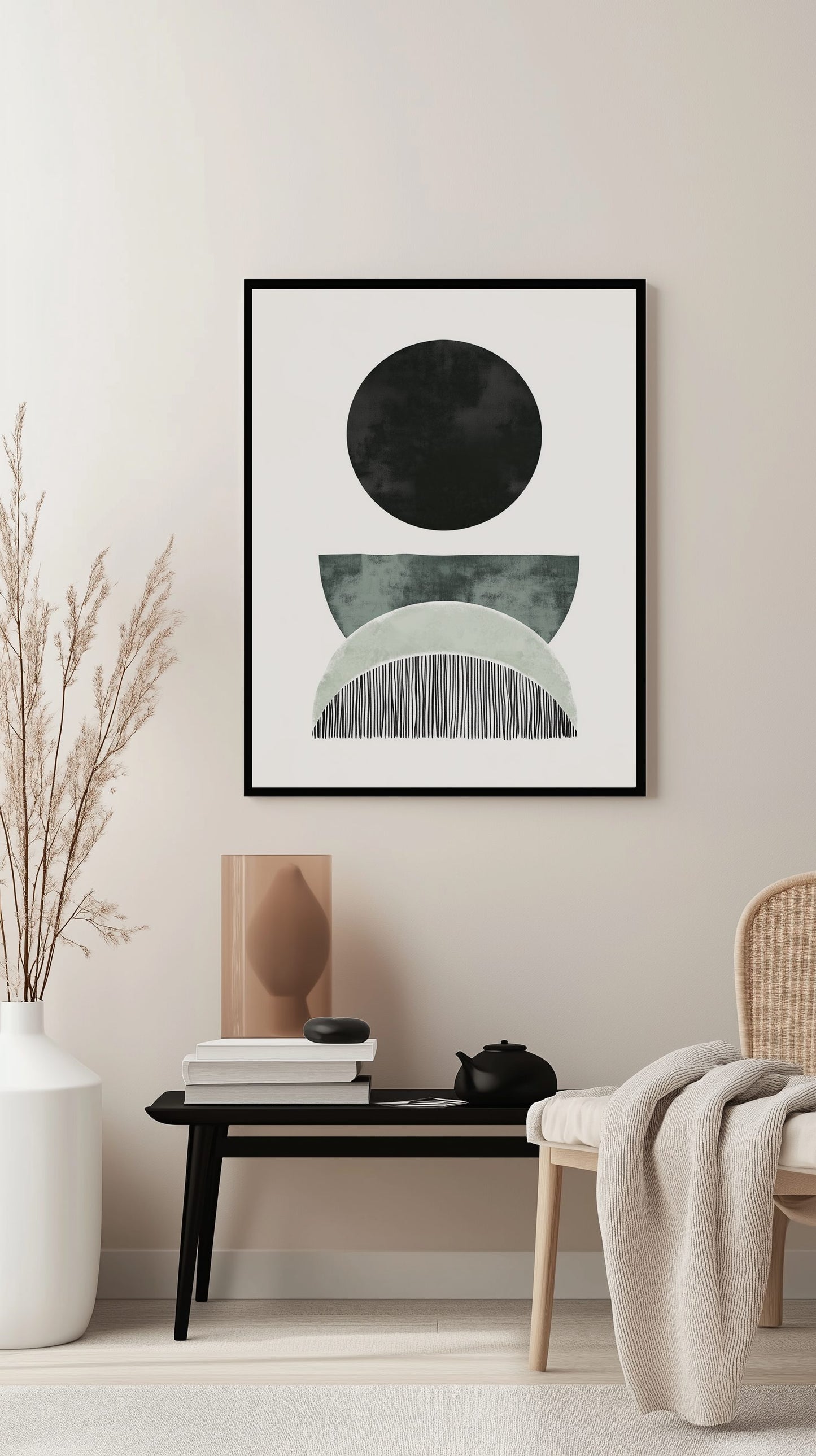 Soothing Abstract Poster