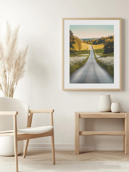 Swedish Country Road Poster