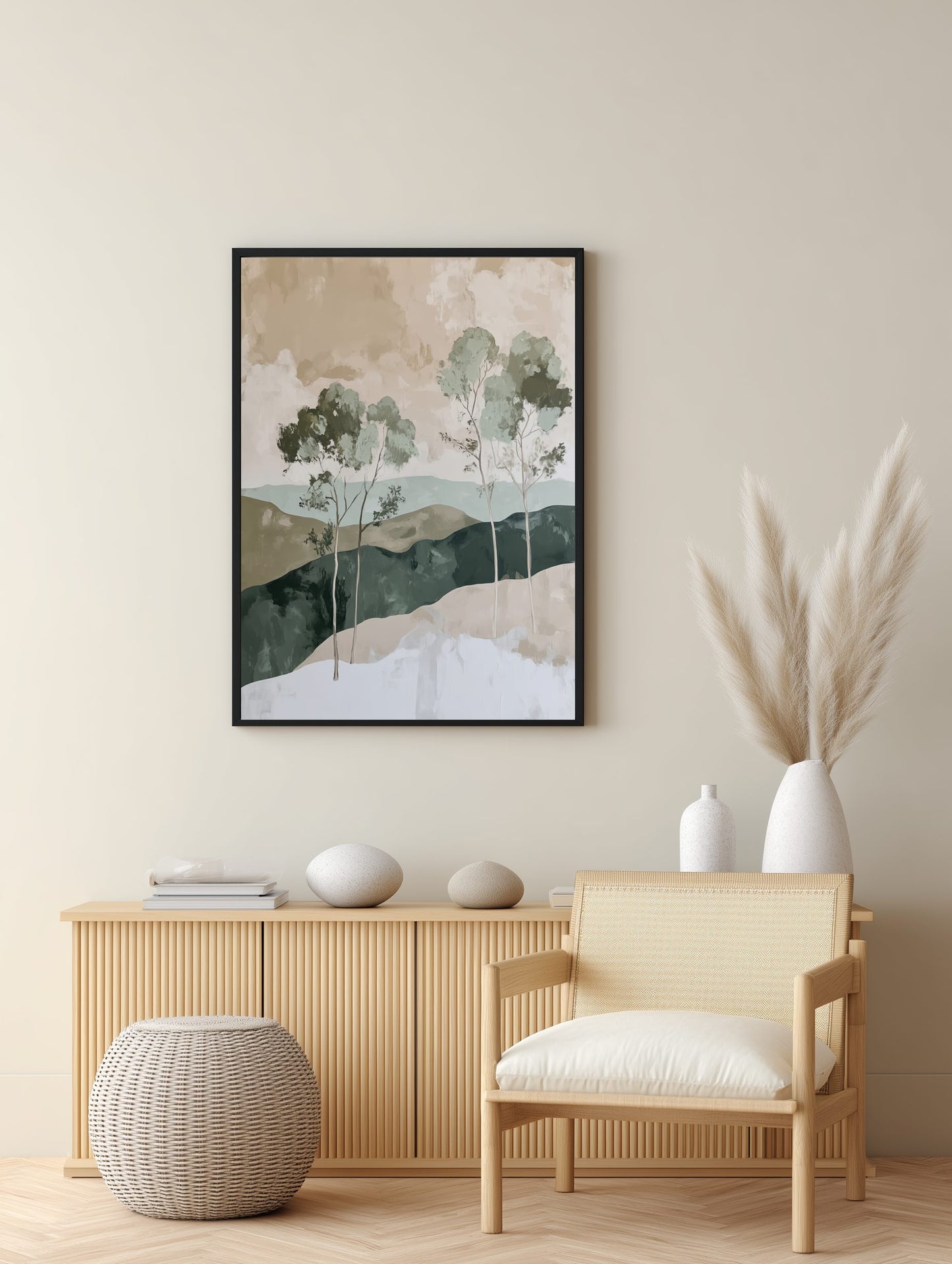 Tranquil Forest Landscape Poster