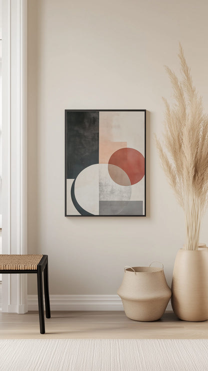 Geometric Balance Poster