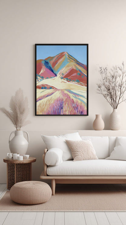 Lavender Hill Walk Poster