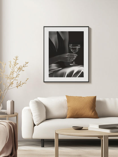 Champagne Evening Poster