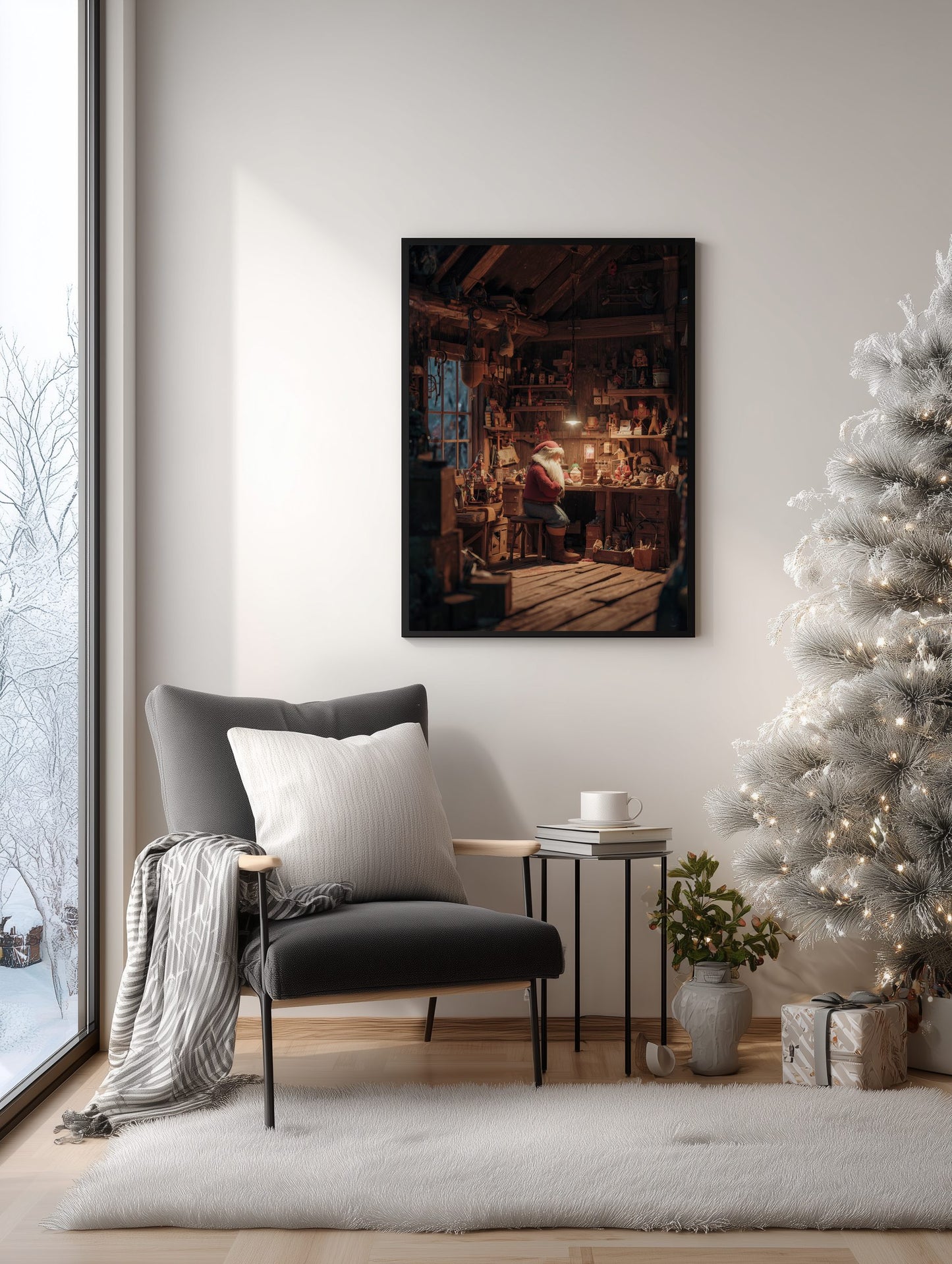 Santa's Workshop Poster