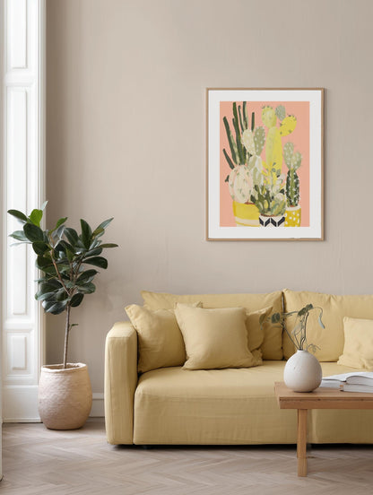 Cactus Garden Poster