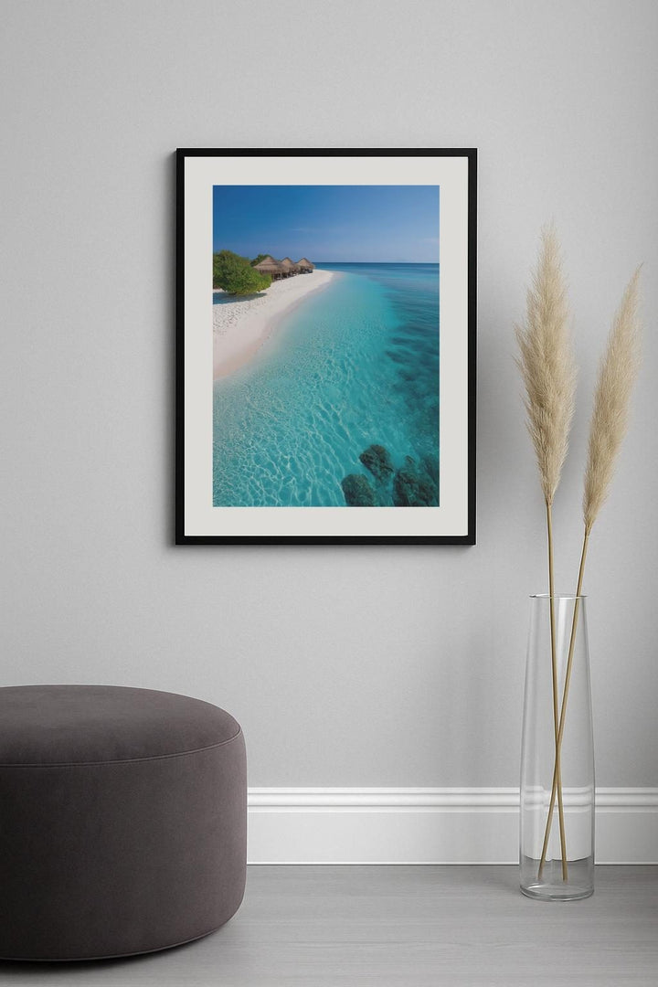 The Maldives Calm Poster