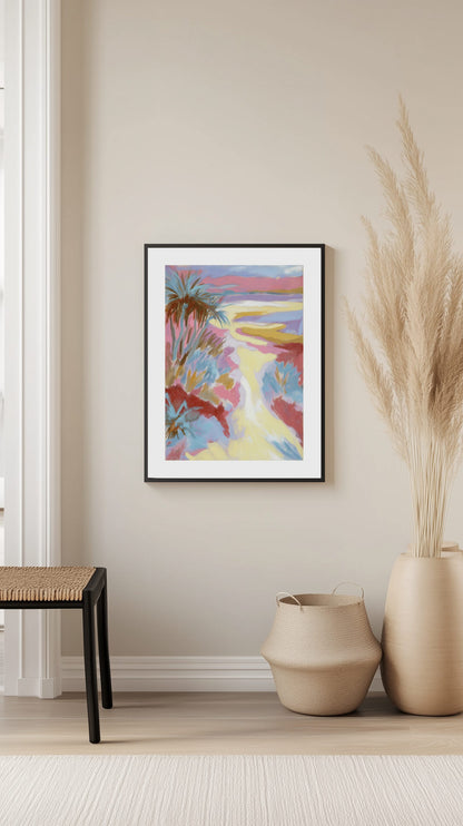 Island Escape Pathway Poster