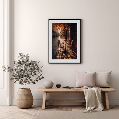 Paris Café Terrace Poster